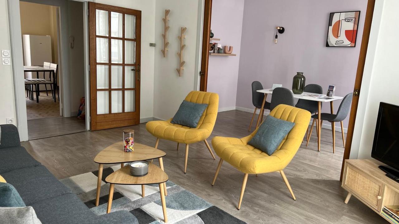 Appartement T4 70M2 - Meuble - Centre Ville - Proche Thermes Лон-льо-Соние Екстериор снимка